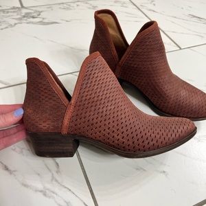 Lucky Brand Suede Booties